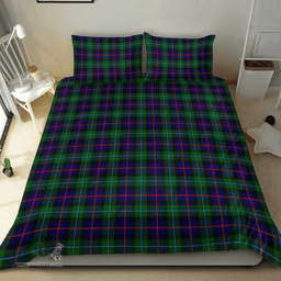 Scottish Campbell Of Cawdor Modern Clan Tartan Bedding Set - Classic Scottish Plaid Tartan Plaid