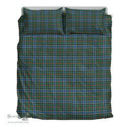 Scottish Ogilvie Hunting Modern Clan Tartan Bedding Set - Classic Scottish Plaid Tartan Plaid