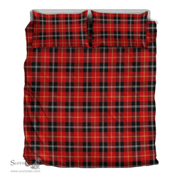 Scottish Marjoribanks Clan Tartan Bedding Set - Classic Scottish Plaid Tartan Plaid