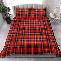 Scottish Marjoribanks Clan Tartan Bedding Set - Classic Scottish Plaid Tartan Plaid