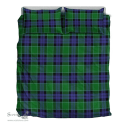 Scottish Graham Of Menteith Modern Clan Tartan Bedding Set - Classic Scottish Plaid Tartan Plaid