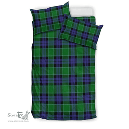 Scottish Graham Of Menteith Modern Clan Tartan Bedding Set - Classic Scottish Plaid Tartan Plaid