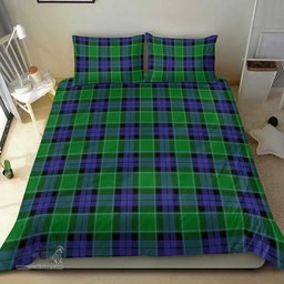 Scottish Graham Of Menteith Modern Clan Tartan Bedding Set - Classic Scottish Plaid Tartan Plaid
