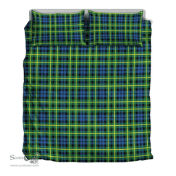 Scottish Campbell Of Breadalbane Ancient Clan Tartan Bedding Set - Classic Scottish Plaid Tartan Plaid