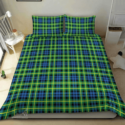 Scottish Campbell Of Breadalbane Ancient Clan Tartan Bedding Set - Classic Scottish Plaid Tartan Plaid
