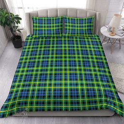 Scottish Campbell Of Breadalbane Ancient Clan Tartan Bedding Set - Classic Scottish Plaid Tartan Plaid