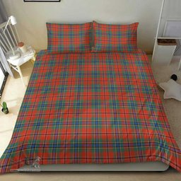 Scottish Maclean Of Duart Ancient Clan Tartan Bedding Set - Classic Scottish Plaid Tartan Plaid