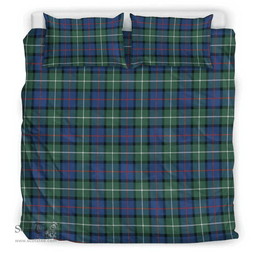 Scottish Davidson Of Tulloch Clan Tartan Bedding Set - Classic Scottish Plaid Tartan Plaid