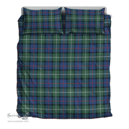 Scottish Davidson Of Tulloch Clan Tartan Bedding Set - Classic Scottish Plaid Tartan Plaid