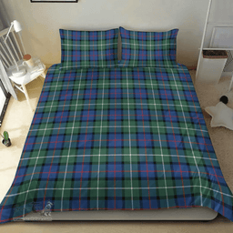 Scottish Davidson Of Tulloch Clan Tartan Bedding Set - Classic Scottish Plaid Tartan Plaid