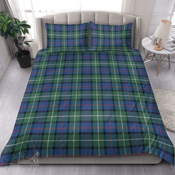 Scottish Davidson Of Tulloch Clan Tartan Bedding Set - Classic Scottish Plaid Tartan Plaid