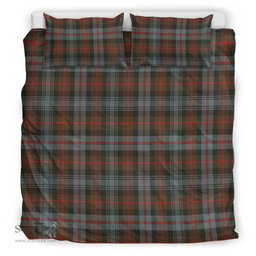 Scottish Murray Of Atholl Weathered Clan Tartan Bedding Set - Classic Scottish Plaid Tartan Plaid