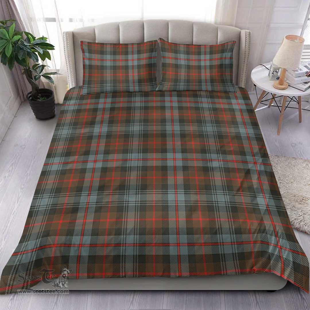 Scottish Murray Of Atholl Weathered Clan Tartan Bedding Set - Classic Scottish Plaid Tartan Plaid