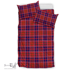 Scottish Cameron Of Lochiel Modern Clan Tartan Bedding Set - Classic Scottish Plaid Tartan Plaid