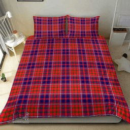 Scottish Cameron Of Lochiel Modern Clan Tartan Bedding Set - Classic Scottish Plaid Tartan Plaid