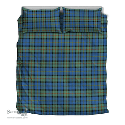 Scottish Macleod Of Harris Ancient Clan Tartan Bedding Set - Classic Scottish Plaid Tartan Plaid