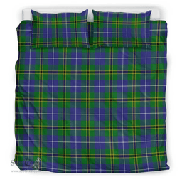 Scottish Turnbull Hunting Clan Tartan Bedding Set - Classic Scottish Plaid Tartan Plaid
