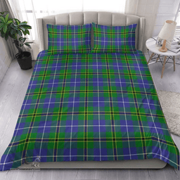Scottish Turnbull Hunting Clan Tartan Bedding Set - Classic Scottish Plaid Tartan Plaid