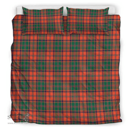 Scottish Stewart Of Appin Ancient Clan Tartan Bedding Set - Classic Scottish Plaid Tartan Plaid