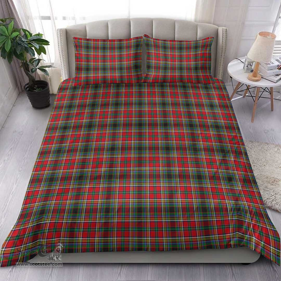 Scottish Anderson Of Arbrake Clan Tartan Bedding Set - Classic Scottish Plaid Tartan Plaid