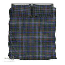 Scottish Ogilvie Of Airlie Ancient Clan Tartan Bedding Set - Classic Scottish Plaid Tartan Plaid