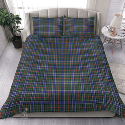 Scottish Ogilvie Of Airlie Ancient Clan Tartan Bedding Set - Classic Scottish Plaid Tartan Plaid