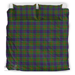 Scottish Stewart Of Appin Hunting Modern Clan Tartan Bedding Set - Classic Scottish Plaid Tartan Plaid