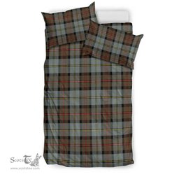 Scottish Macleod Of Harris Weathered Clan Tartan Bedding Set - Classic Scottish Plaid Tartan Plaid