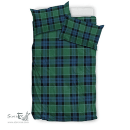 Scottish Graham Of Menteith Ancient Clan Tartan Bedding Set - Classic Scottish Plaid Tartan Plaid