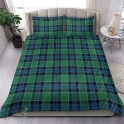 Scottish Graham Of Menteith Ancient Clan Tartan Bedding Set - Classic Scottish Plaid Tartan Plaid