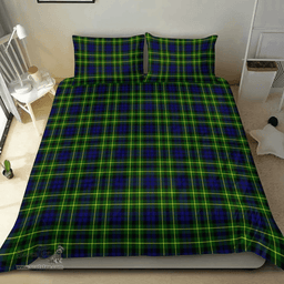 Scottish Campbell Of Breadalbane Modern Clan Tartan Bedding Set - Classic Scottish Plaid Tartan Plaid