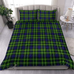 Scottish Campbell Of Breadalbane Modern Clan Tartan Bedding Set - Classic Scottish Plaid Tartan Plaid