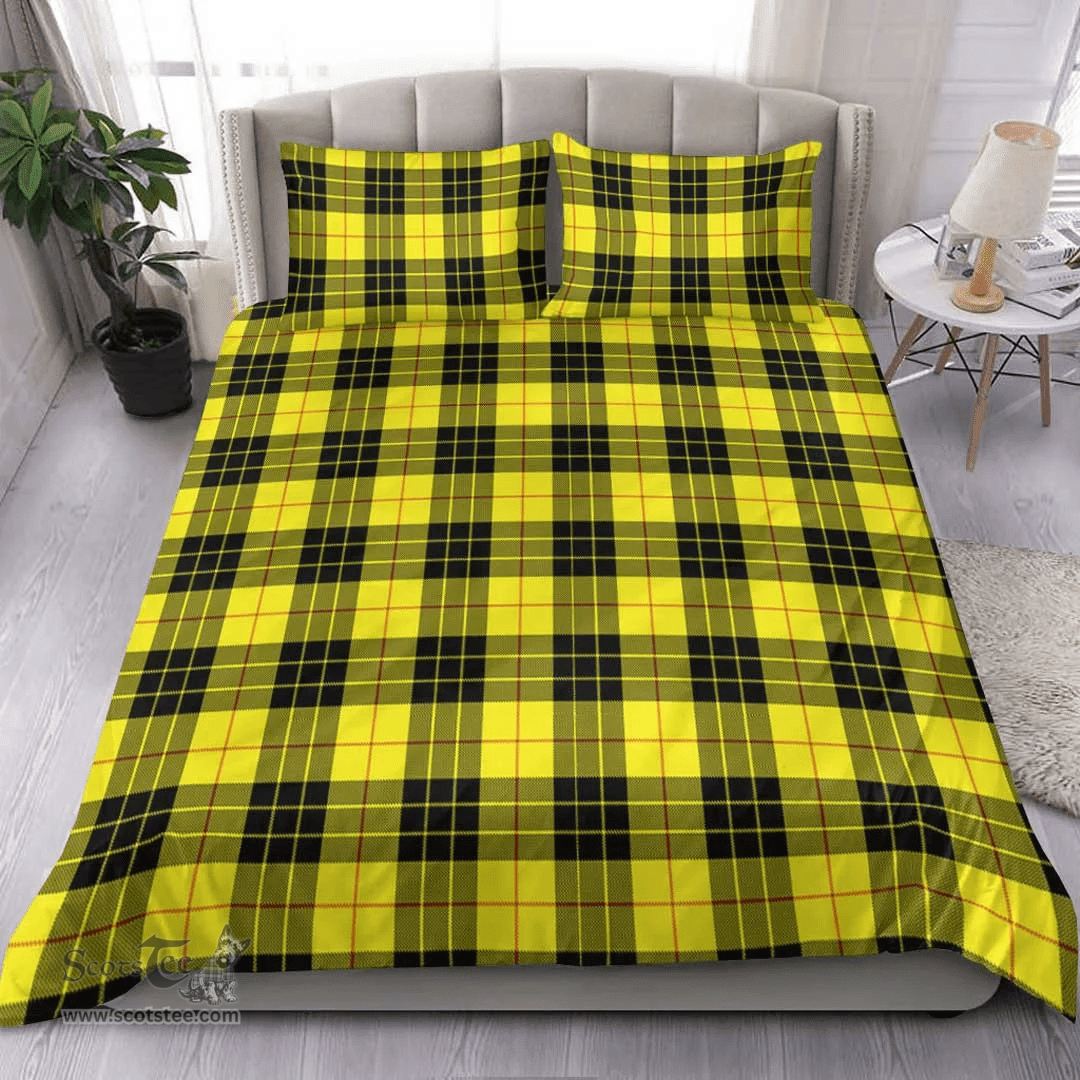 Scottish Macleod Of Lewis Modern Clan Tartan Bedding Set - Classic Scottish Plaid Tartan Plaid