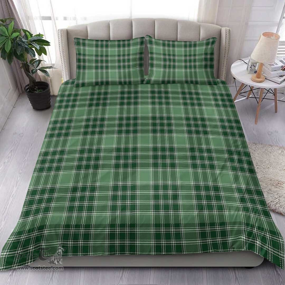 Scottish Macdonald Lord Of The Isles Hunting Clan Tartan Bedding Set - Classic Scottish Plaid Tartan Plaid