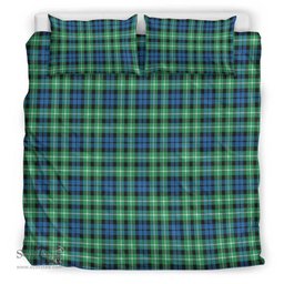 Scottish Graham Of Montrose Ancient Clan Tartan Bedding Set - Classic Scottish Plaid Tartan Plaid