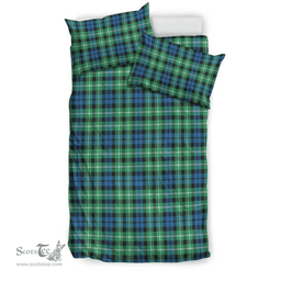 Scottish Graham Of Montrose Ancient Clan Tartan Bedding Set - Classic Scottish Plaid Tartan Plaid