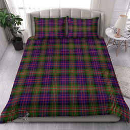 Scottish Macdonnell Of Glengarry Modern Clan Tartan Bedding Set - Classic Scottish Plaid Tartan Plaid