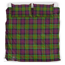 Scottish Macdonald Of Clanranald Clan Tartan Bedding Set - Classic Scottish Plaid Tartan Plaid