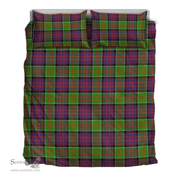 Scottish Macdonald Of Clanranald Clan Tartan Bedding Set - Classic Scottish Plaid Tartan Plaid