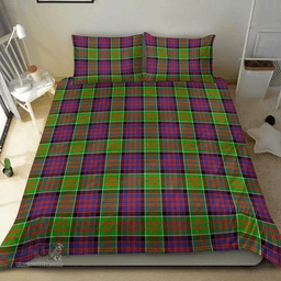Scottish Macdonald Of Clanranald Clan Tartan Bedding Set - Classic Scottish Plaid Tartan Plaid