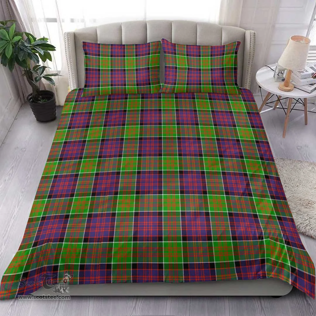 Scottish Macdonald Of Clanranald Clan Tartan Bedding Set - Classic Scottish Plaid Tartan Plaid