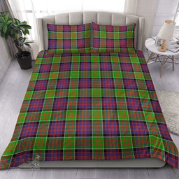 Scottish Macdonald Of Clanranald Clan Tartan Bedding Set - Classic Scottish Plaid Tartan Plaid