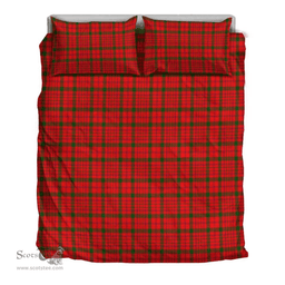 Scottish Macdonnell Of Keppoch Modern Clan Tartan Bedding Set - Classic Scottish Plaid Tartan Plaid