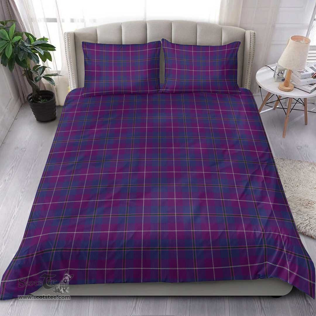 Scottish Pride Of Glencoe Clan Tartan Bedding Set - Classic Scottish Plaid Tartan Plaid