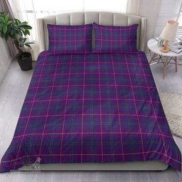 Scottish Pride Of Glencoe Clan Tartan Bedding Set - Classic Scottish Plaid Tartan Plaid