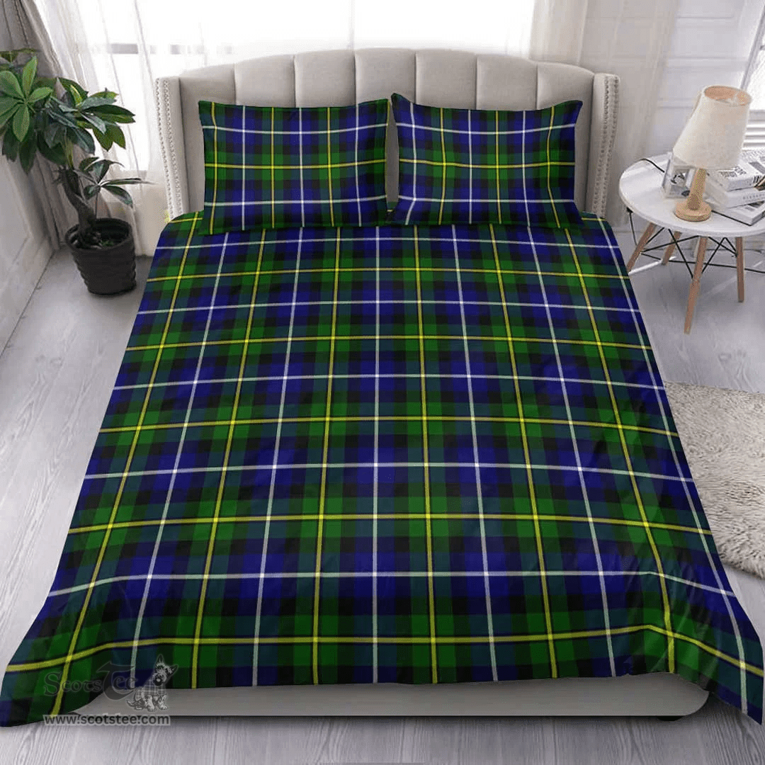 Scottish Macneill Of Barra Modern Clan Tartan Bedding Set - Classic Scottish Plaid Tartan Plaid
