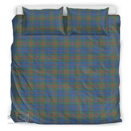 Scottish Stewart Of Appin Hunting Ancient Clan Tartan Bedding Set - Classic Scottish Plaid Tartan Plaid