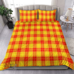 Scottish Macleod Of Raasay Clan Tartan Bedding Set - Classic Scottish Plaid Tartan Plaid