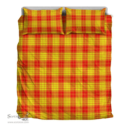 Scottish Macleod Of Raasay Clan Tartan Bedding Set - Classic Scottish Plaid Tartan Plaid