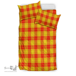 Scottish Macleod Of Raasay Clan Tartan Bedding Set - Classic Scottish Plaid Tartan Plaid